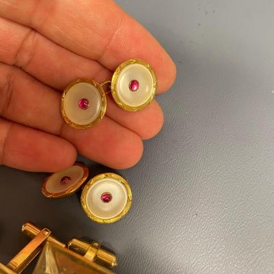 Tuxedo Buttons, Cufflinks, Pocket Knives & More, incl 14K (ST-SS)