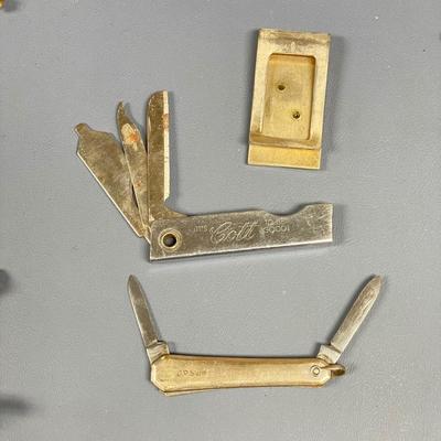 Tuxedo Buttons, Cufflinks, Pocket Knives & More, incl 14K (ST-SS)