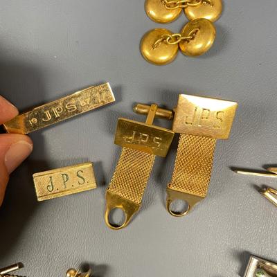 Tuxedo Buttons, Cufflinks, Pocket Knives & More, incl 14K (ST-SS)