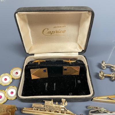 Tuxedo Buttons, Cufflinks, Pocket Knives & More, incl 14K (ST-SS)