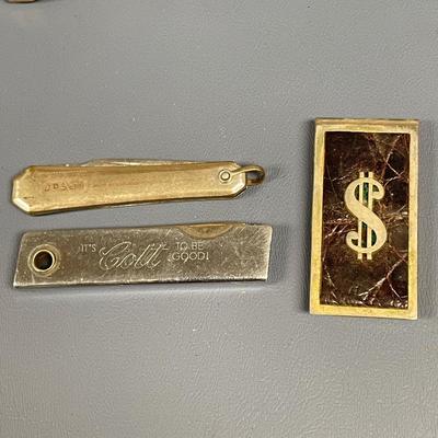 Tuxedo Buttons, Cufflinks, Pocket Knives & More, incl 14K (ST-SS)