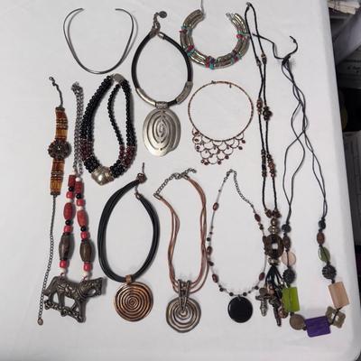 Assortment of Statement Necklaces (ST-DZ)