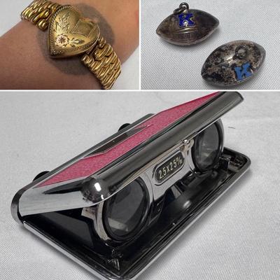 Vintage Folding Sports Glasses and Other Collectibles (ST-DZ)