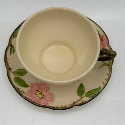 FRANCISCAN “Desert Rose” Teacups and Saucers