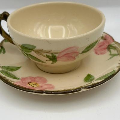 FRANCISCAN “Desert Rose” Teacups and Saucers