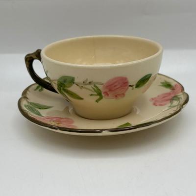 FRANCISCAN “Desert Rose” Teacups and Saucers