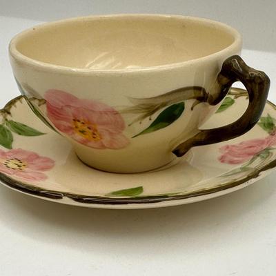 FRANCISCAN “Desert Rose” Teacups and Saucers