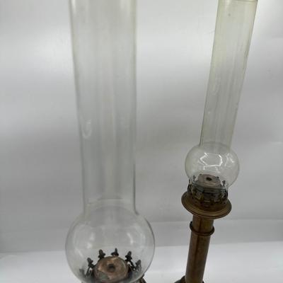 Vintage Brass Spring Loaded Candle Stick Holders - Two Pairs