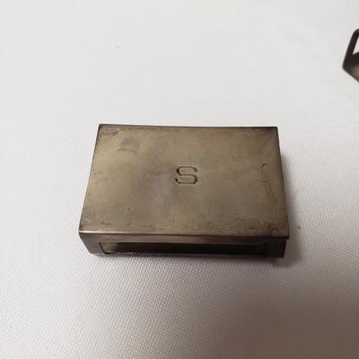 Sterling Plates, Match Box Covers, Bud Vase and More (ST-KD)