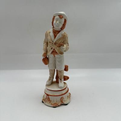 Vintage Italian Porcelain Figurine Young Boy