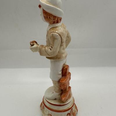 Vintage Italian Porcelain Figurine Young Boy
