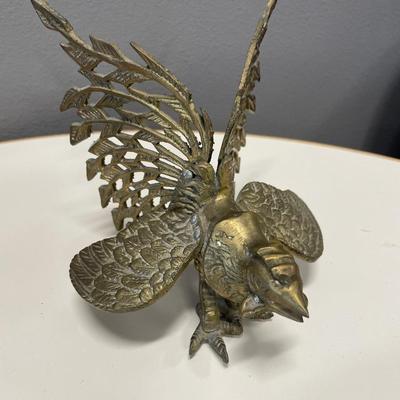 Brass gamecock