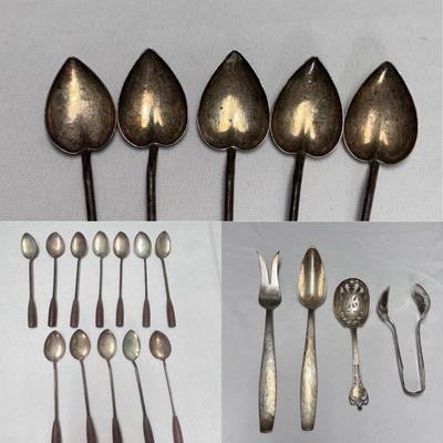 Sterling Silver Spoons and Serving Utensils (ST-DZ)