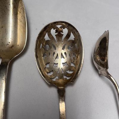 Sterling Silver Spoons and Serving Utensils (ST-DZ)