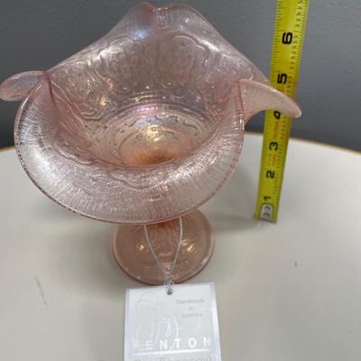 Fenton pink opalescent