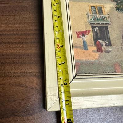 Signed painting by Valencia