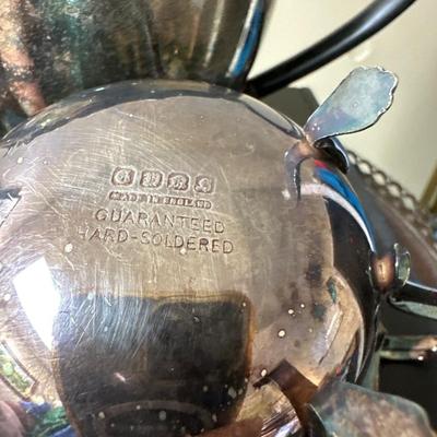 Silver plated tea set