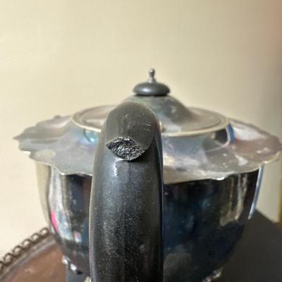 Silver plated tea set