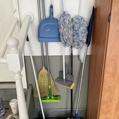 Lot of cleaning supplies