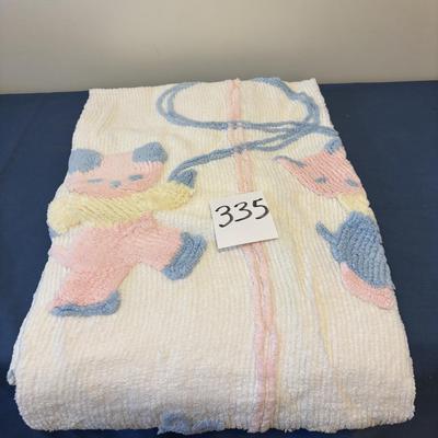 Chenille Baby Blanket