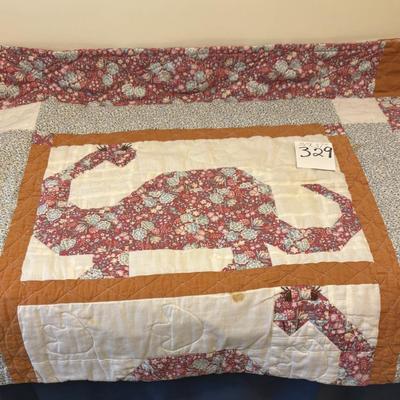 Dinosaur Quilt