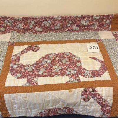 Dinosaur Quilt