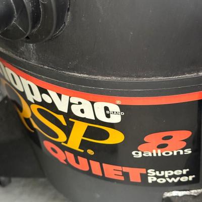 8 gallon wet/dry vac