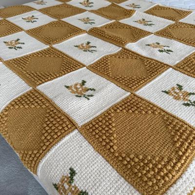 Gorgeous patchwork throw