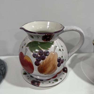 Pretty fruit pitcher