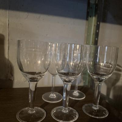 Lot of wine glasses