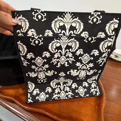 Vera Bradley insulated bag and a pretty patterned bag