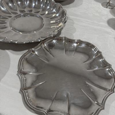 Lot 6 beautiful pieces of silver plate