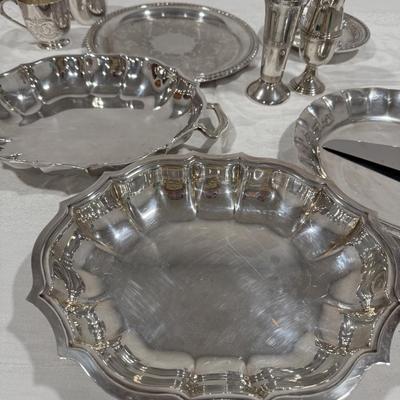 Lot of 10 beautiful pieces of silver plate items