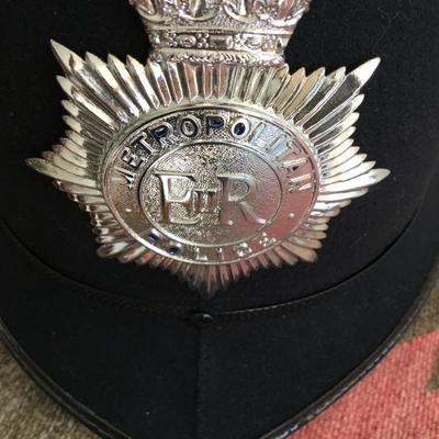 British Bobby Helmet Metropolitan Police