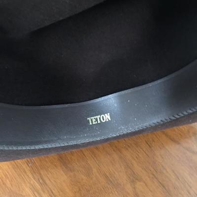 Teton Felt Western Cowboy Hat Sz 7 1/8