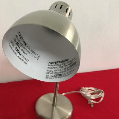 Stainless Steel Desk Lamp like new