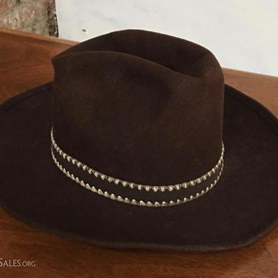 Teton Felt Western Cowboy Hat Sz 7 1/8
