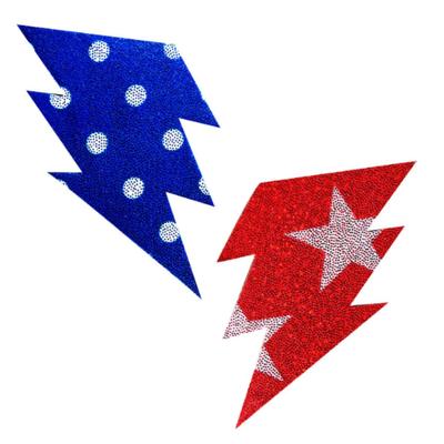 Neva Nude Wonder Woman Storm Surge Bolt Nipztix Pasties Nipple Cover Sticker For Raves Festivals