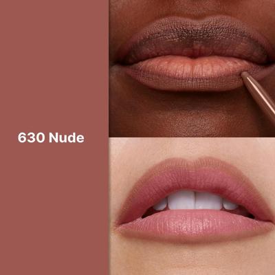 630 Nude - Revlon Colorstay Lip Liner Makeup with Built-In Sharpener, Longwear Rich Colors, Smooth Application 0.01 oz