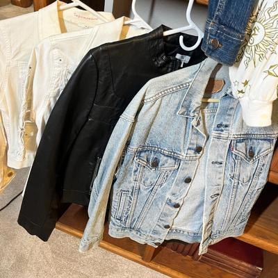 Lot 100 Jean jackets & other