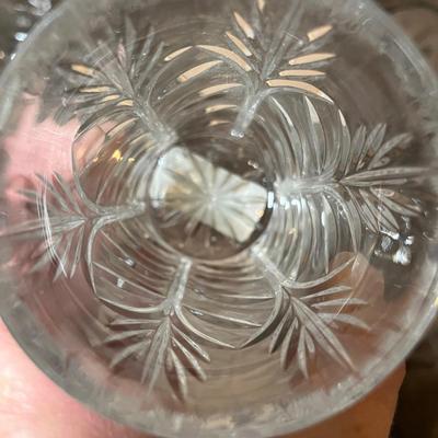 Lot 105 Crystal Vases & bell