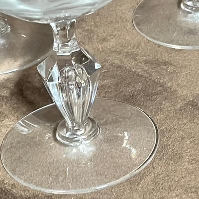 Lot 109 More assorted crystal stemware