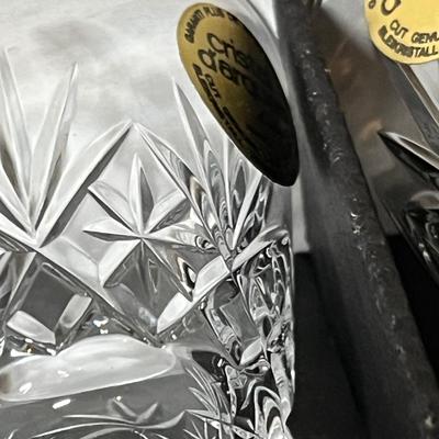 Lot 113 Crystal Liquor stems