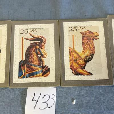 Vintage Puzzle Postcards