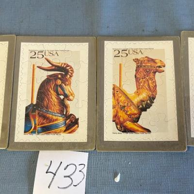 Vintage Puzzle Postcards