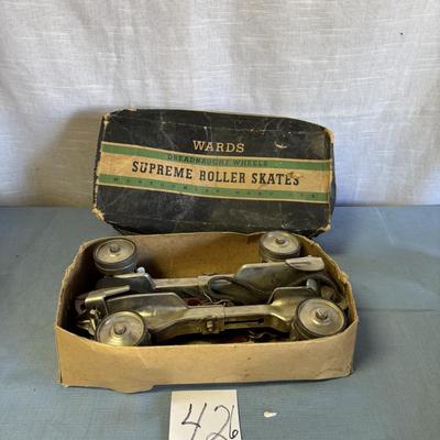 Vintage Wards Supreme Roller Skates