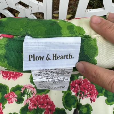 O1548 Lot of Two Plow & Hearth Bench Cushion