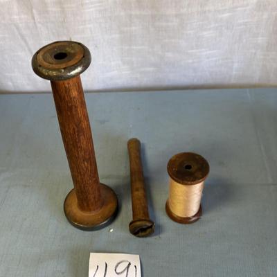 Vintage Wooden Spools