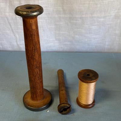 Vintage Wooden Spools