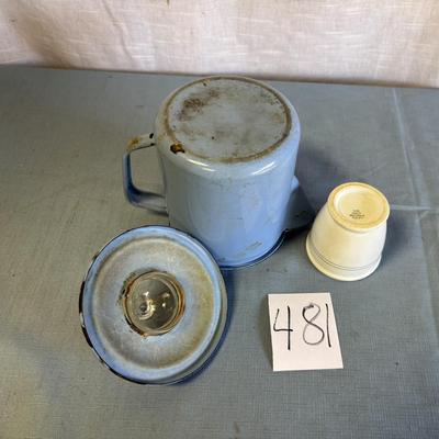 Vintage Pot and Cup